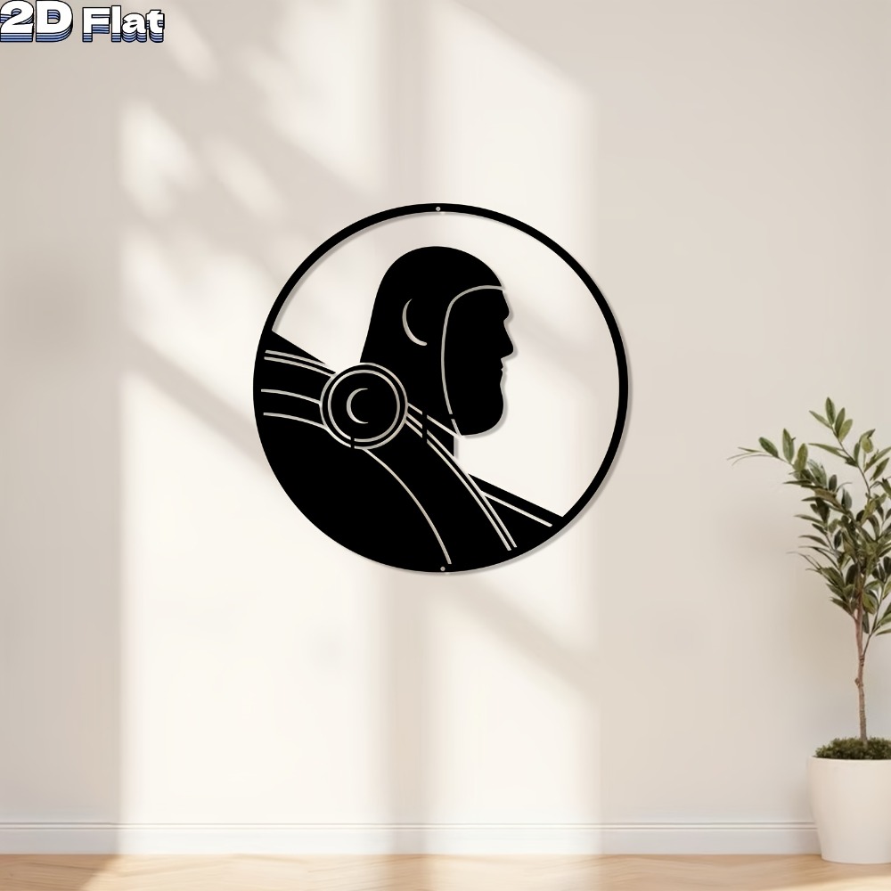 Office Tech For Home - لوحة جدارية حديثة على شكل روبوت