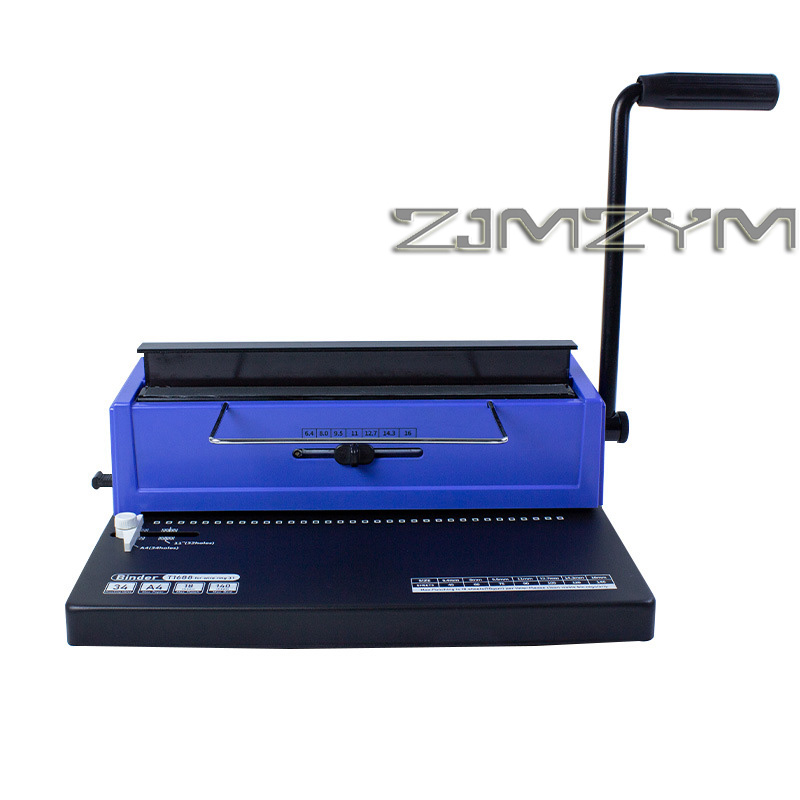 Binding Machine Comb - آلة تجليد حلقات حديدية بـ 34