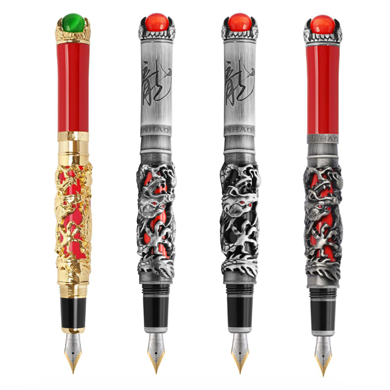 Office Tech Supply - جديد Jinhao Dragon King قلم حبر