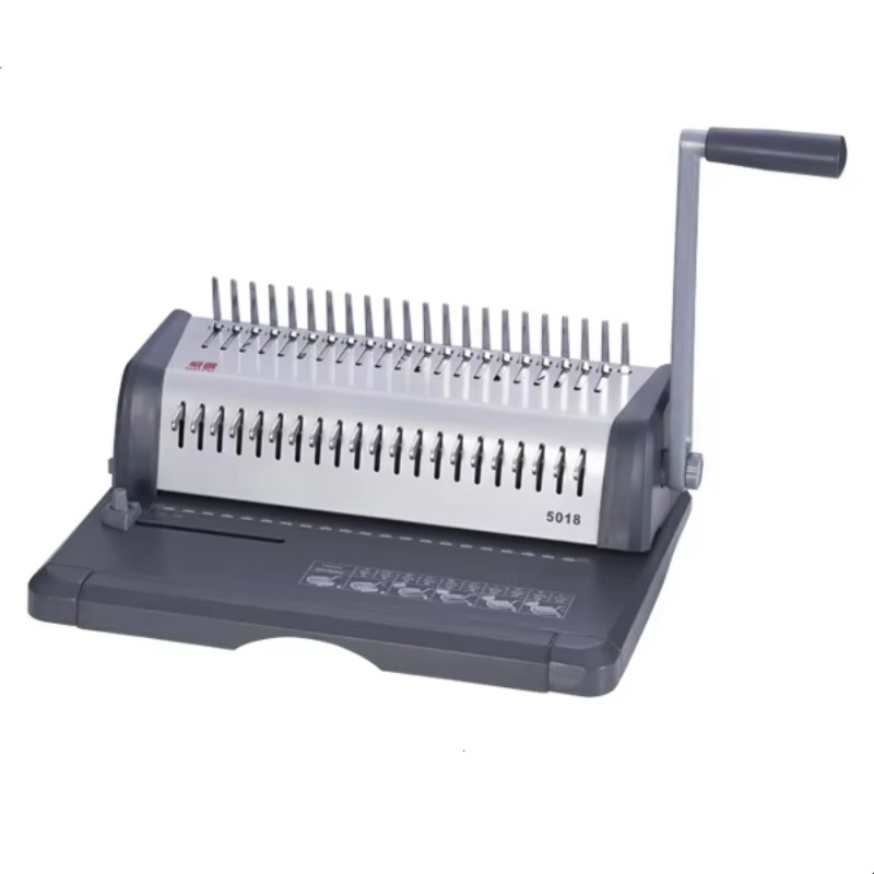 Binding Machine Comb - ماكينة تجليد مشط بلاستيكي يدوية بحجم