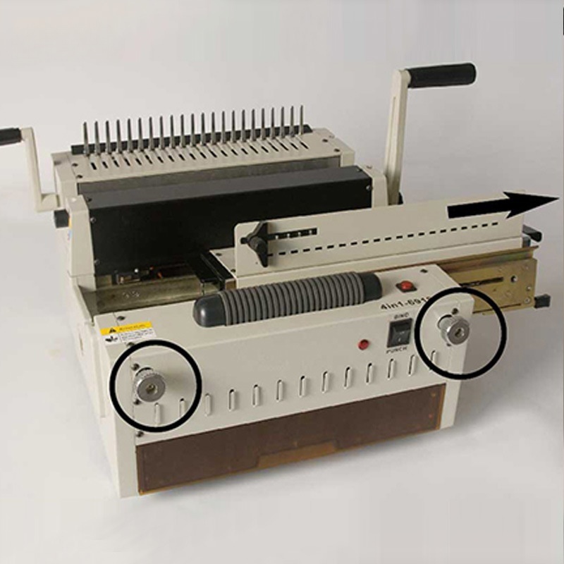 A4 مشط ربط كهربائي نوع المشبك  - مراجعة Binding Machine Comb وسعره