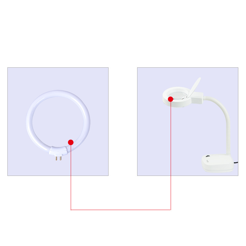 أنبوب حلقي دائري T4 G10q ، 11  - مراجعة Ring Light Desk Small وسعره
